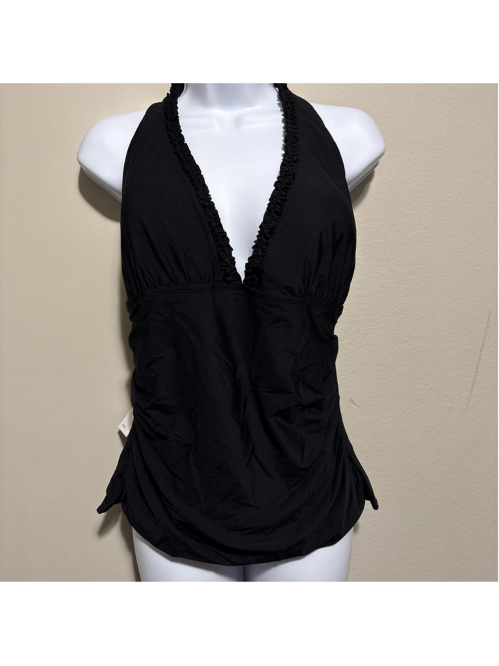 Mimi Flamingo Size 10 Black Tankini